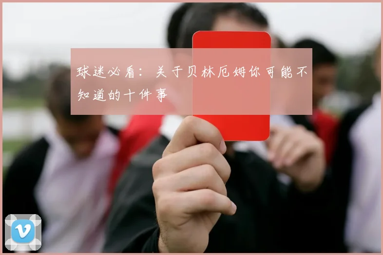 球迷必看：关于贝林厄姆你可能不知道的十件事